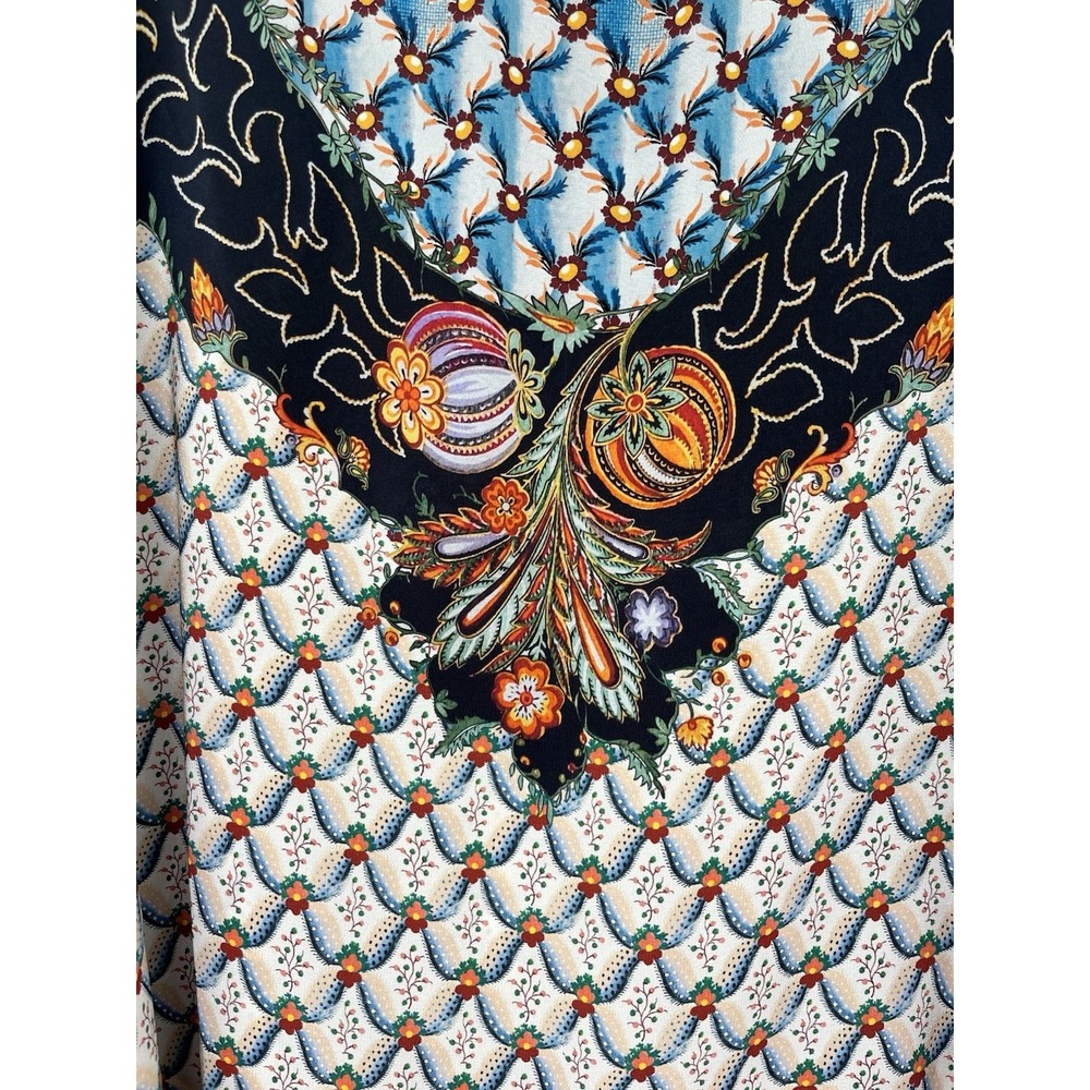 Etro Milano silk cape/poncho one size - Picture 4 of 6